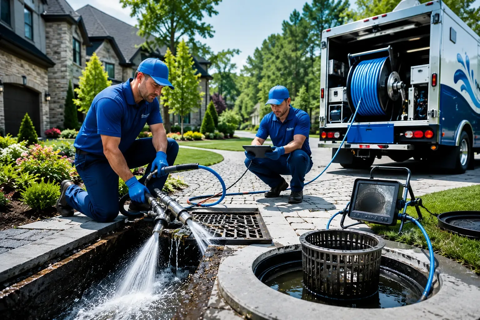 Local outdoor drain cleaning professionals in New Point, IN